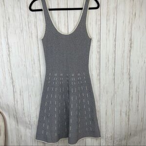 Theory knit striped dress Small